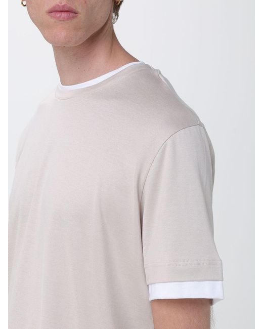 Eleventy White Cotton T-Shirt for men