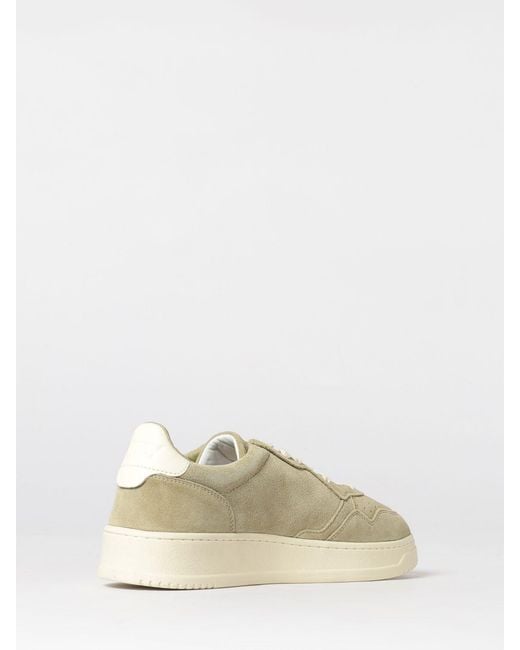 Autry Natural Medalist Low Suede Sneakers for men