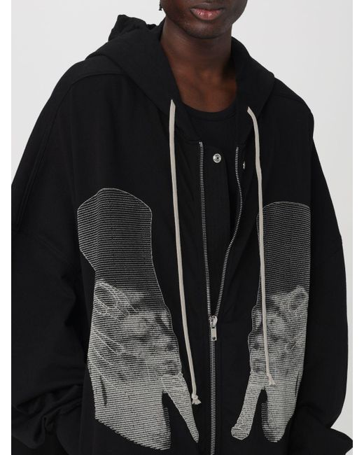 Sweatshirt Rick Owens pour homme en coloris Black