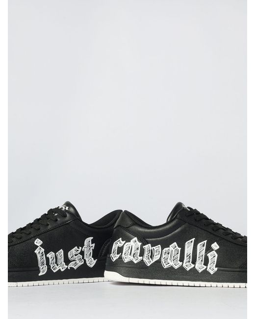 Just Cavalli Black Sneakers