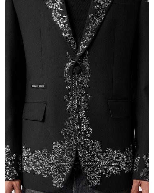 Philipp Plein Black Blazer for men