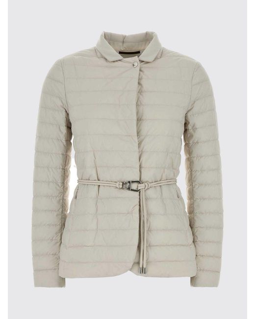 Moorer Natural Lanzada-S3 Padded And Quilted Down Jacket