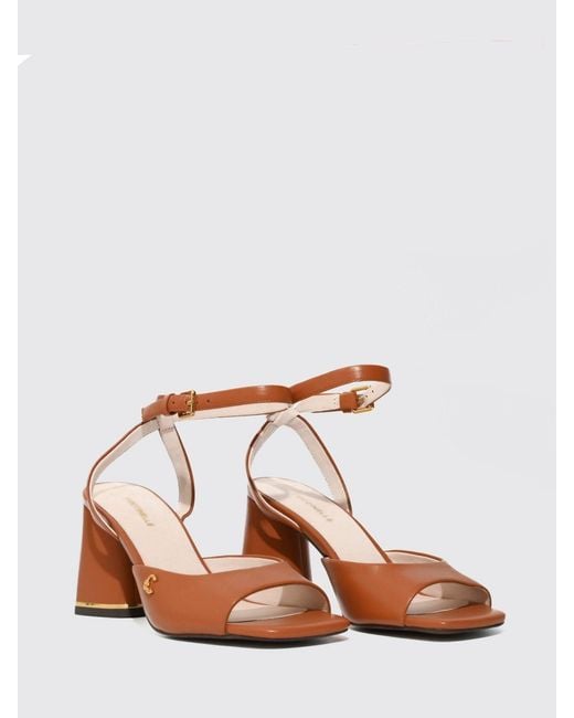 Coccinelle White C-Everyday Leather Sandals