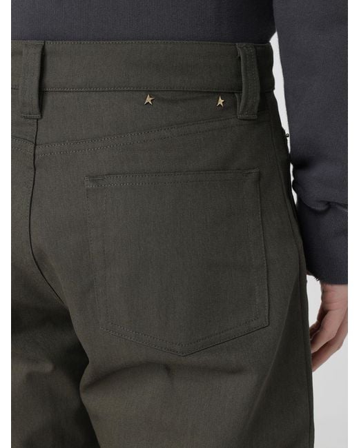 Golden Goose Deluxe Brand Gray Leniin Cargo Trousers for men