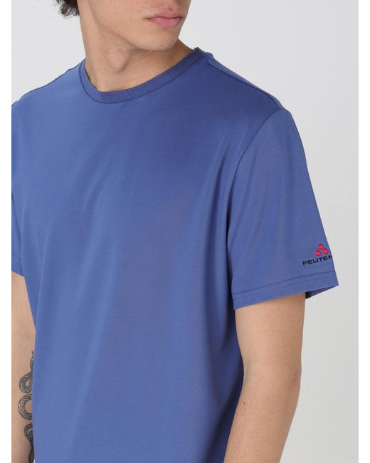 T-Shirt Basic di Peuterey in Blue da Uomo