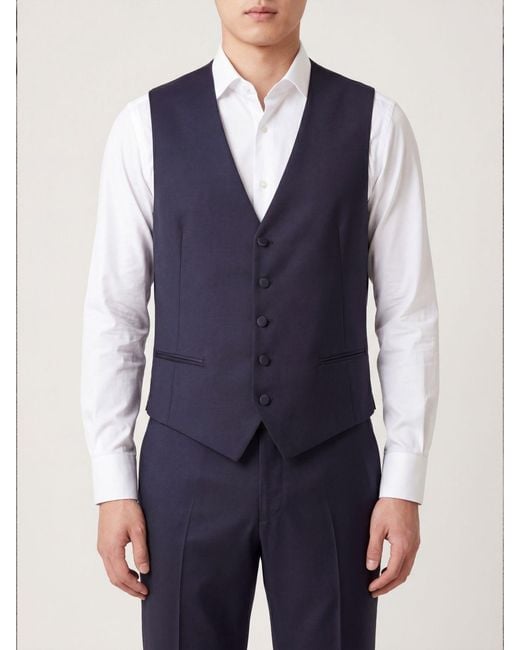 Chaleco Hombre Tagliatore de hombre de color Blue