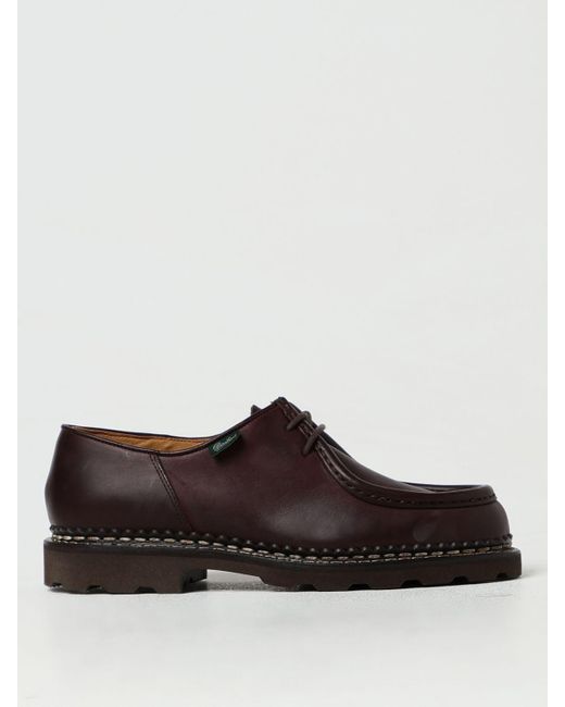 Paraboot Brown Brogue Shoes for men