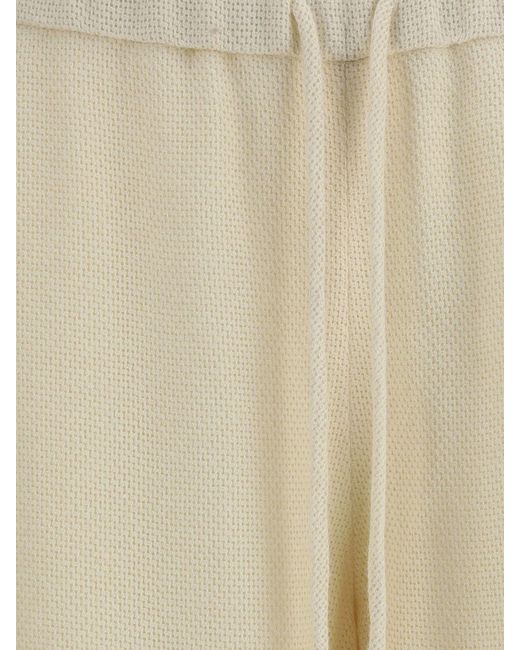 Gabriela Hearst Natural Wool Jogging Trousers
