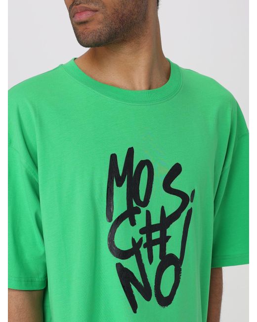 T-shirt Moschino Couture pour homme en coloris Green