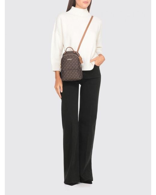 Michael Kors Gray Backpack