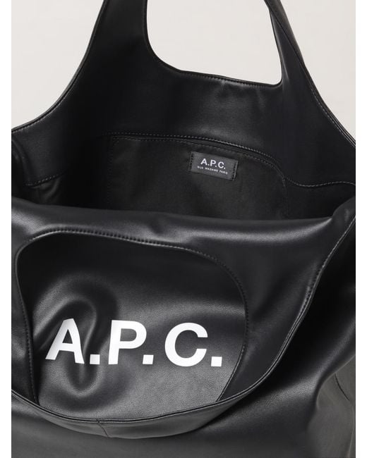 A.P.C. Black Bags for men