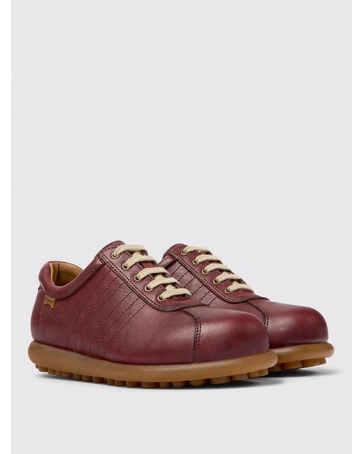 Camper Red Brogues