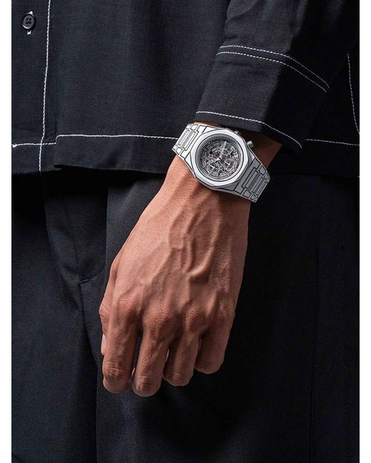 D1 Milano White Sketch Polycarbon Watch for men