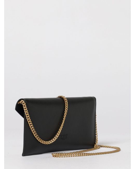 Pinko Gray Love Birds Clutch