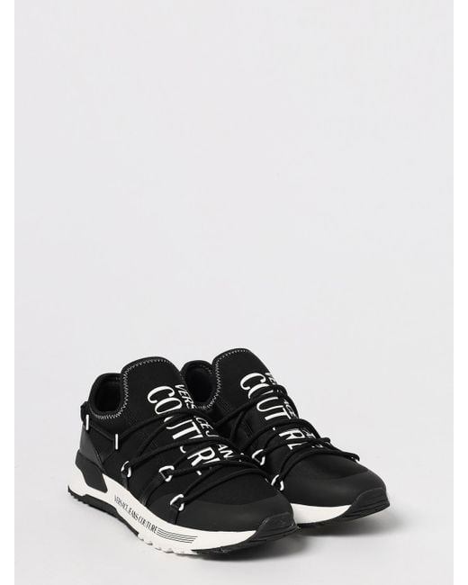 Versace Jeans Couture Black Sports Shoes for men