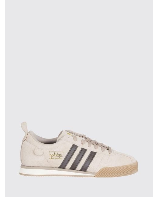 Adidas Originals Natural Samba 62 Super Suede Sneakers for men