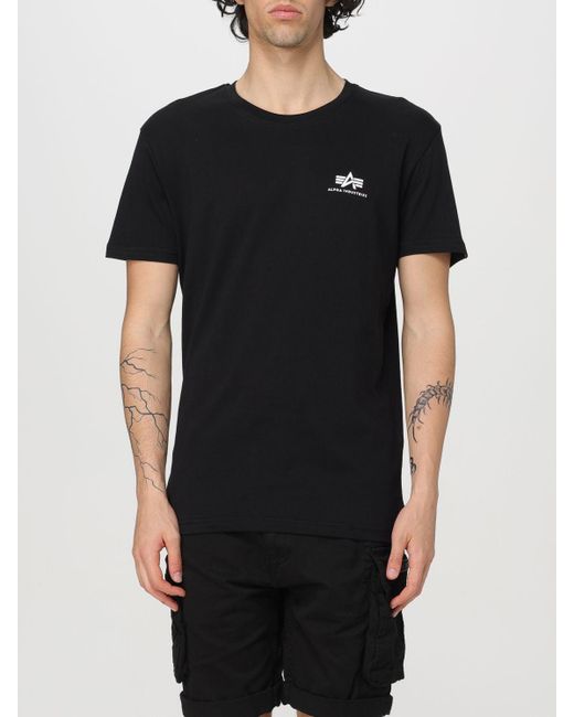 Alpha Industries Black T-shirt for men