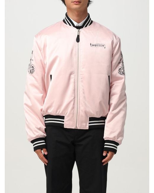 McQueen Pink Jackets _Co Vi for men