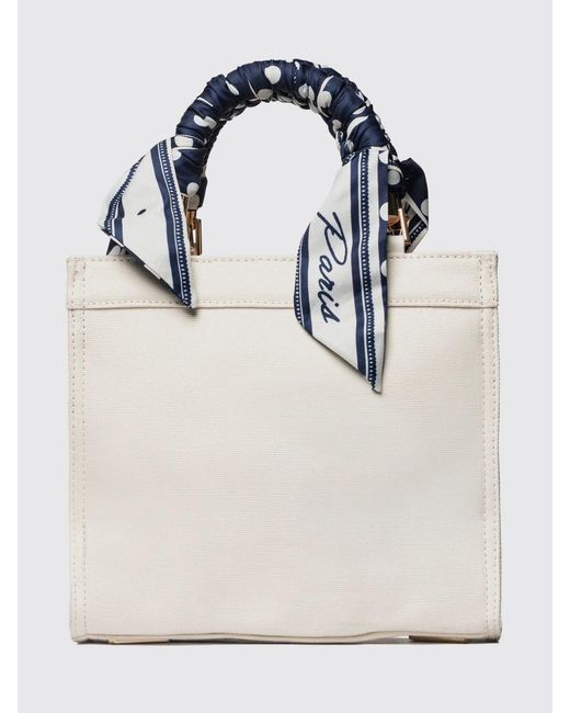 Secret Pon-pon Blue Shoulder Bag
