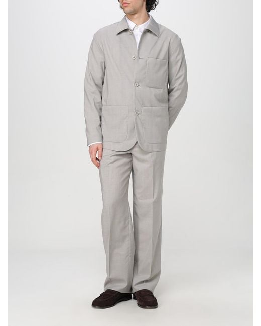 Emporio Armani Gray Suit for men