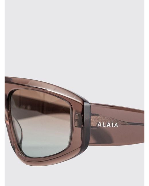 Alaïa Gray Sunglasses