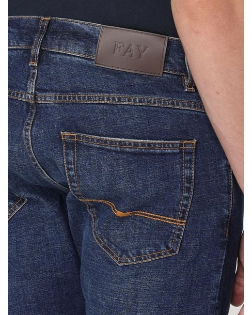 Fay Blue Jeans for men