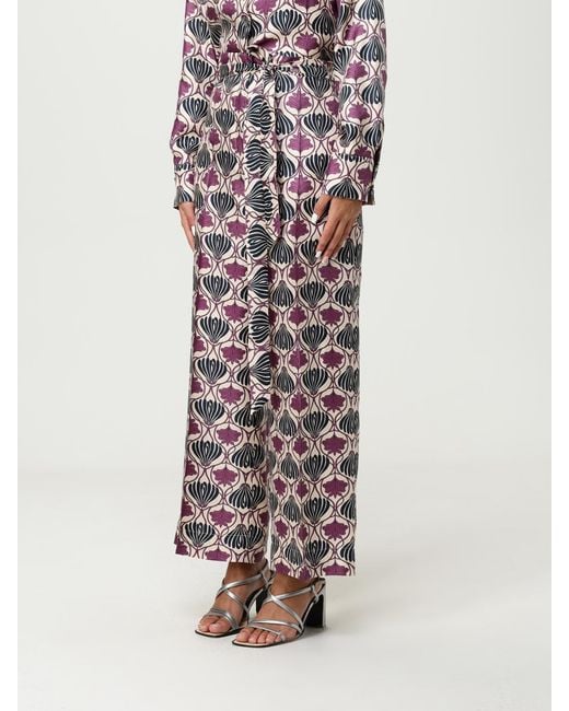 Max Mara Purple Trousers