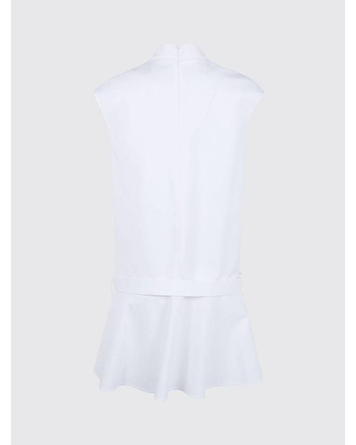 Semicouture White Dress