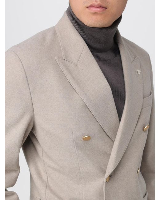 Manuel Ritz Gray Jacket for men