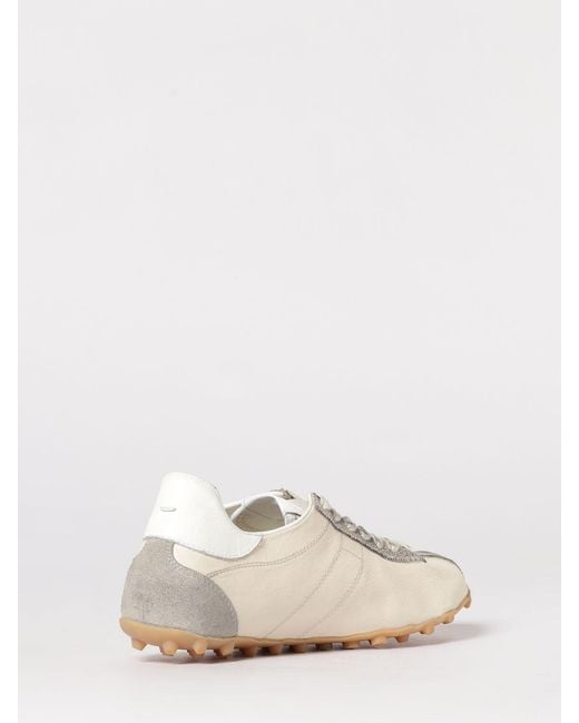 Maison Margiela Natural Sprinter Leather Sneakers for men