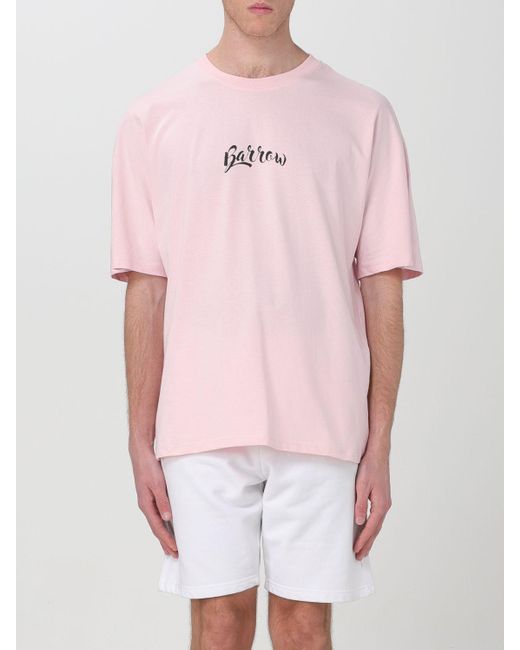 Camiseta Barrow de hombre de color Pink