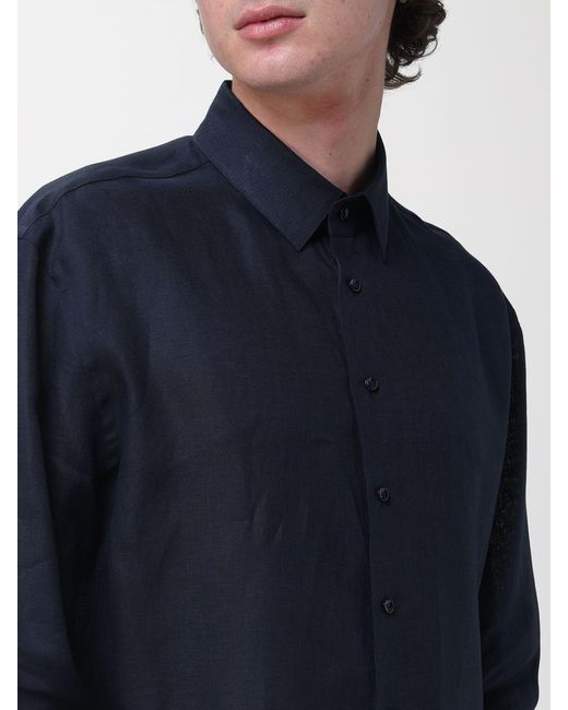 DSquared² Woll-Rundhalspullover in Blue für Herren