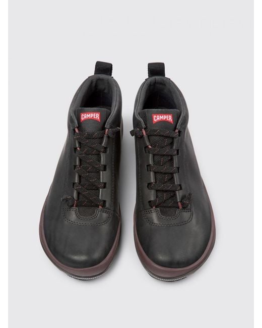 Camper Black Brogues