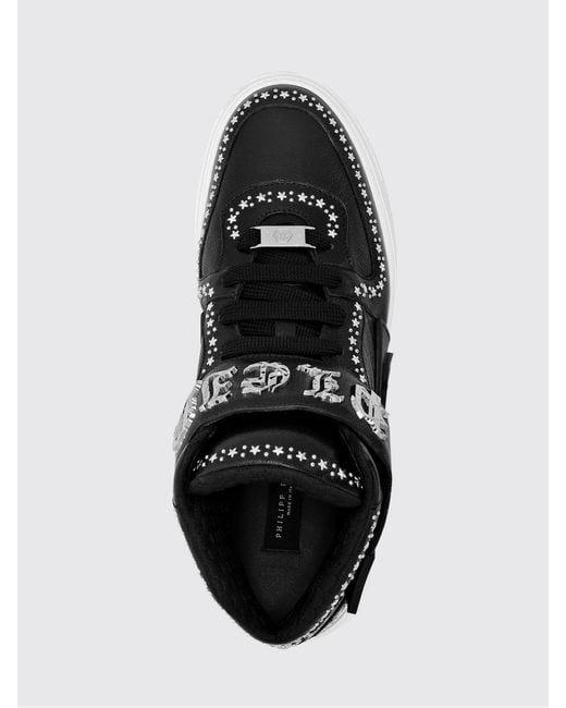 Philipp Plein Black Trainers for men