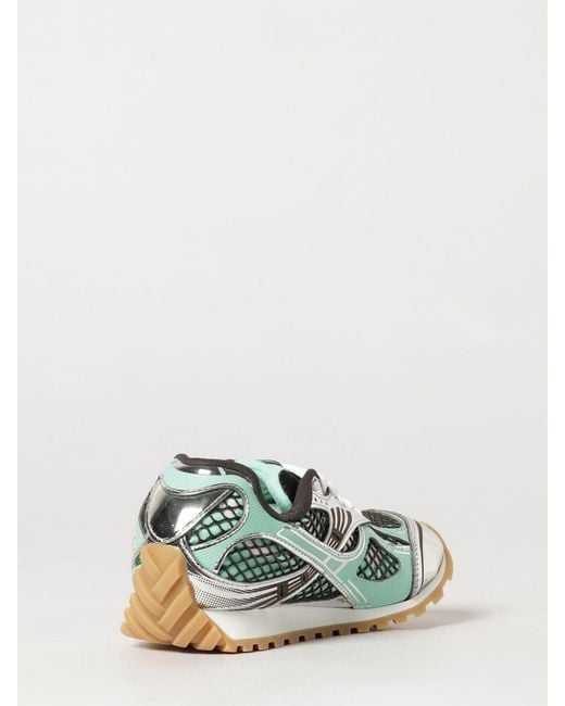 Bottega Veneta Green Orbit Technical Mesh Sneakers