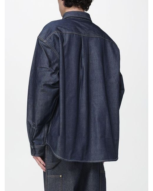 Carhartt Blue Melbourne Denim Overshirt for men