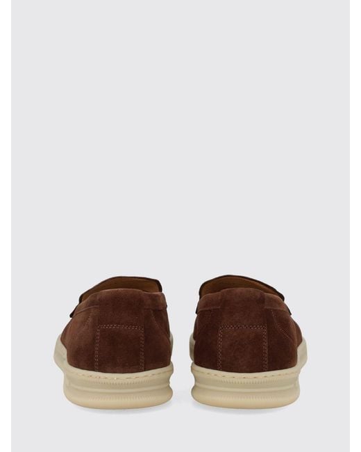 Woolrich Brown Suede Loafers for men