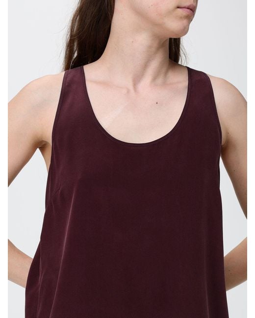 Pinko Purple Silk Top