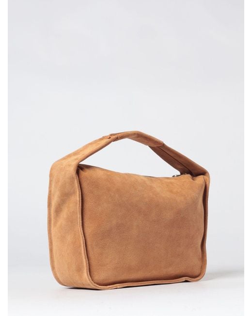 Patrizia Pepe Brown Suede Bag