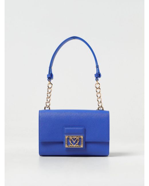Love Moschino Blue Shoulder Bag