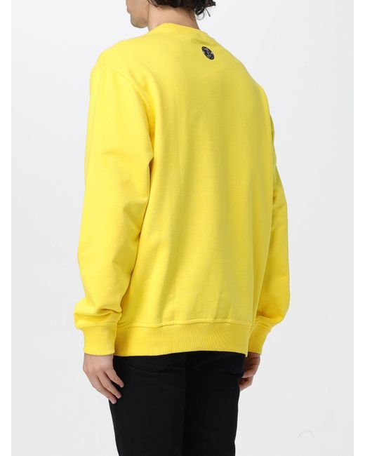 Just Cavalli Yellow Sweatshirt for men