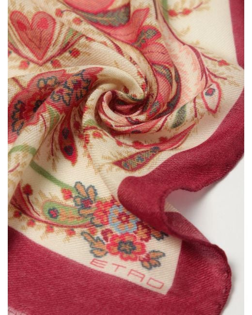 Etro White Scarf