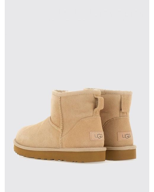 Ugg Natural Classic Mini Ii Suede Ankle Boot
