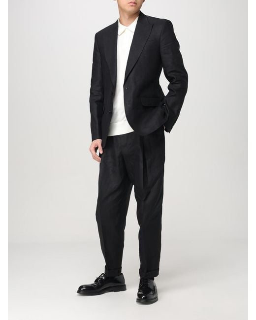 Dolce & Gabbana Black Dolce &Amp Gabbana Trousers for men