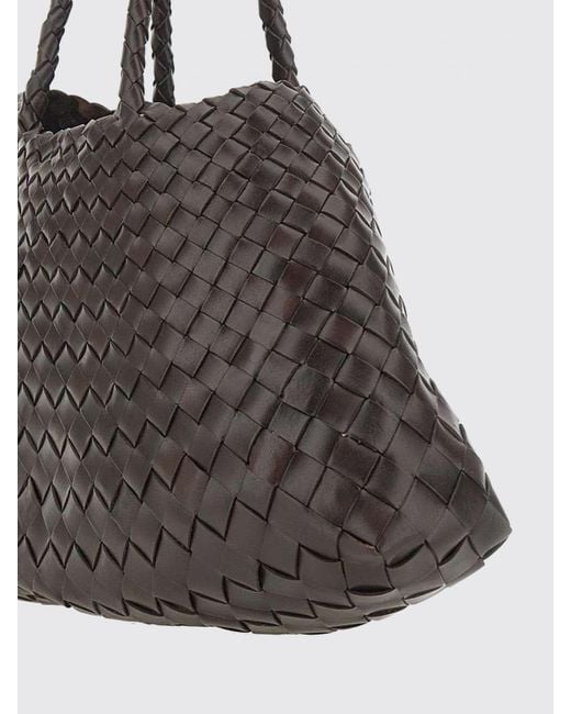 Borsa A Mano Donna di Dragon Diffusion in Brown