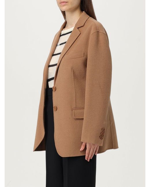 Abrigo Mujer Twinset de color Natural