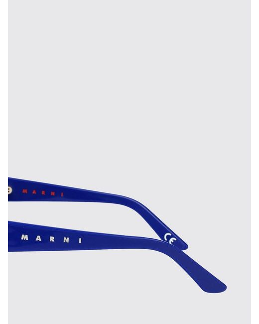 Marni Blue Cumulus Cloud Acetate Sunglasses for men