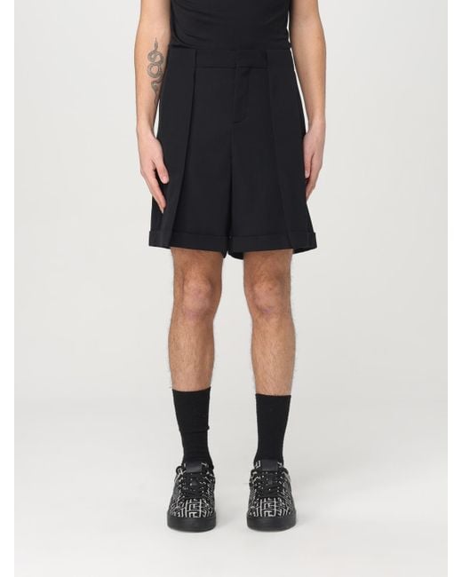 Balmain Black Short for men