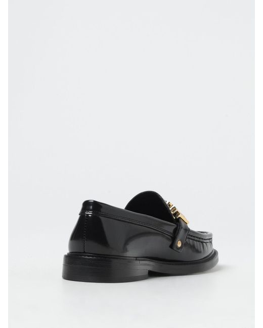 Moschino Couture Black Loafers