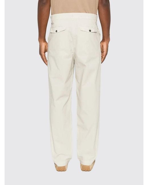Barena Natural Stretch Cotton Trousers for men